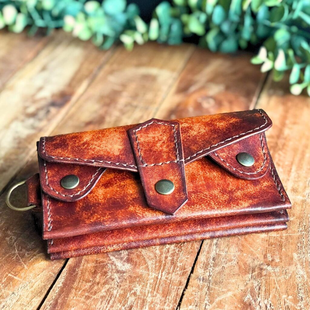 The dispatch leather wallet